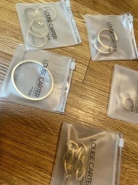 Bundle of 5 Louise Carter Jewelry Pieces in Gold